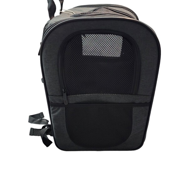 Apollo Walker Pet Backpack Carrier for Large/Small Cats Small Dogs, Puppies Gray - Picture 6 of 9